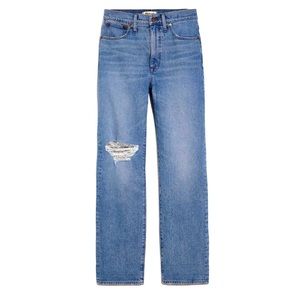 Madewell The Perfect Vintage Straight Jean in Reinhart Wash Womens Size 29